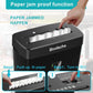 Paper Shredder -10 Sheets Of Paper Cut Horizontally With 3.43 Gallon Paper Basket - P-4 Security Level -3 Mode Designs - Shreds CDs And Credit Cards - Durable, Fast, Anti Paper Jam, Suitable For Home - Enfance-Heureuse