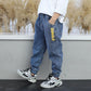 Boys' Jeans Spring And Autumn Models New Spring - Enfance-Heureuse