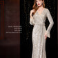 Temperament Banquet Ladies Sequined Annual Meeting Host Long Evening Dress - Enfance-Heureuse