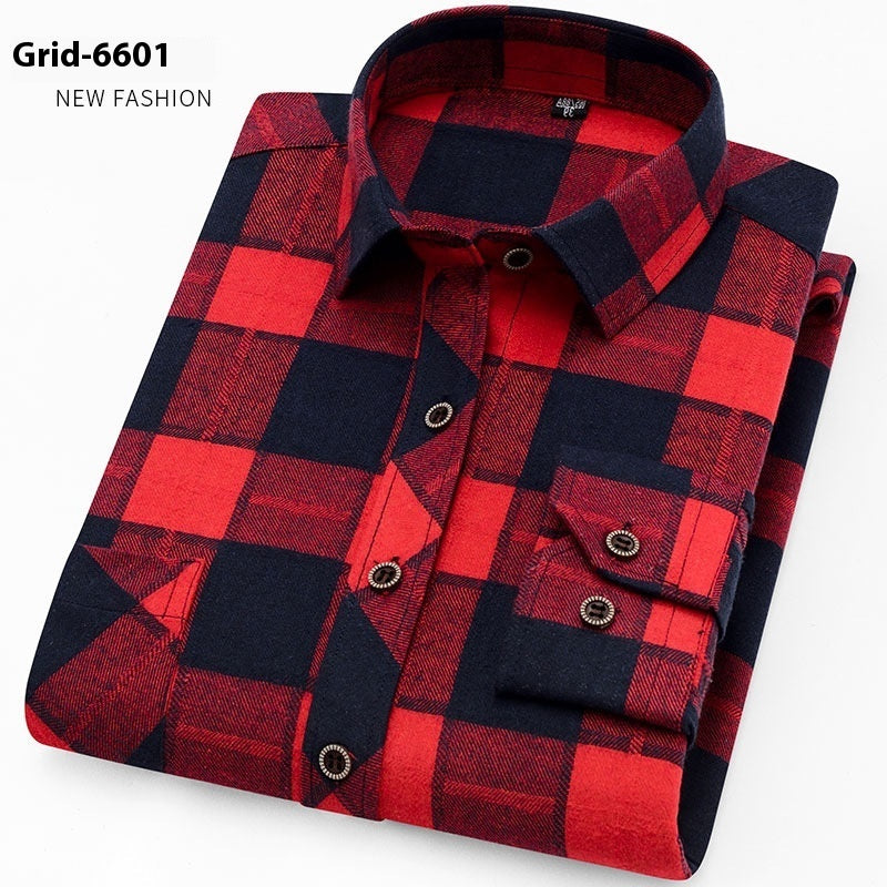 Fashionable All-matching Jacket Shirt Men's Clothing - Enfance-Heureuse