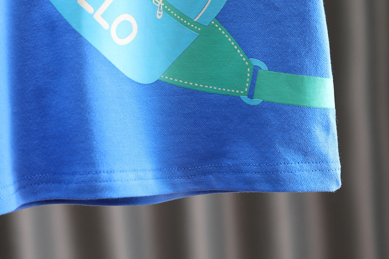 Western Style Children's Korean Style Summer Clothes - Enfance-Heureuse