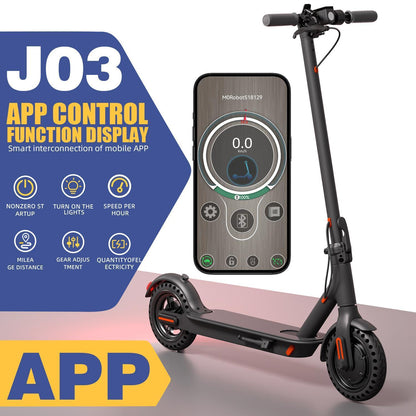 Fat Tire Electric Powerful Scooter App Controlled Smart Electric Scooter