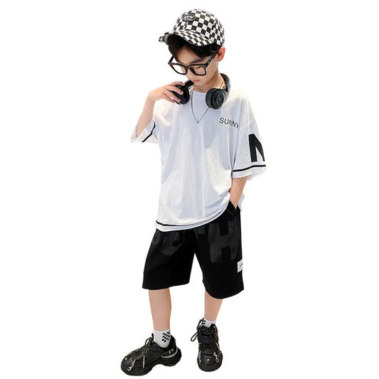CUHK Kids Korean Sports Two Piece Suit - Enfance-Heureuse