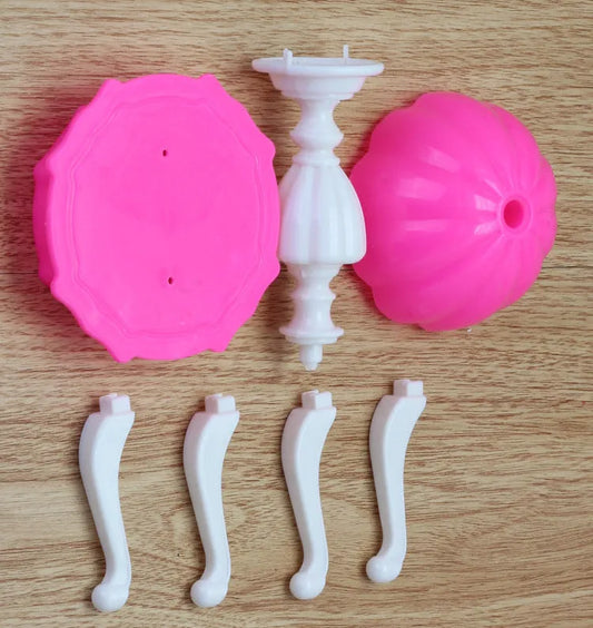 Dolls For Dressing Up Sofa 6-piece Set European-style Large Sofa Living Room Chair OPP Bag - Enfance-Heureuse