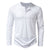 Mens Clothing Long Sleeve T-shirt Fashion Button Henry Collar Tops - Enfance-Heureuse