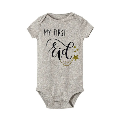 Star Letter Print Kids Romper Fashion - Enfance-Heureuse