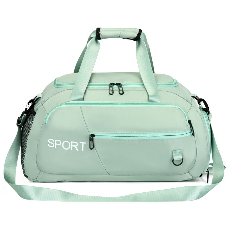 Luggage Bags For Women Handbag Oxford Men's Fitness Gym Shoulder Bag Waterproof Sports Travel Backpack With Shoes Compartment - Enfance-Heureuse