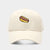 Hot Dog Embroidery Pattern Soft Top Peak Cap
