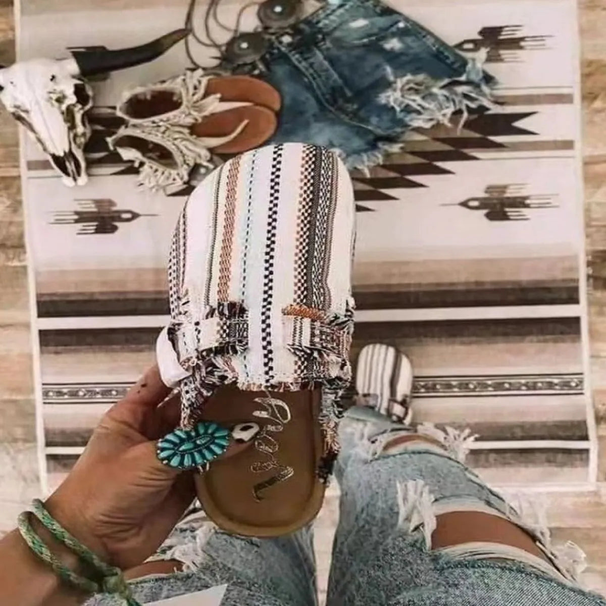 Round Toe Flats Loafers - Enfance-Heureuse