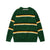 Men's Loose Striped Lapel Cardigan Sweater - Enfance-Heureuse