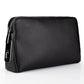 Mens Wallet Fingerprint Lock Bag First Layer Cowhide Business Handbag Men Fashion Fingerprint Men Bag - Enfance-Heureuse