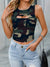 Ladies' Camouflage Chest Hollow Out Fashionable Slimming Camisole Vest - Enfance-Heureuse