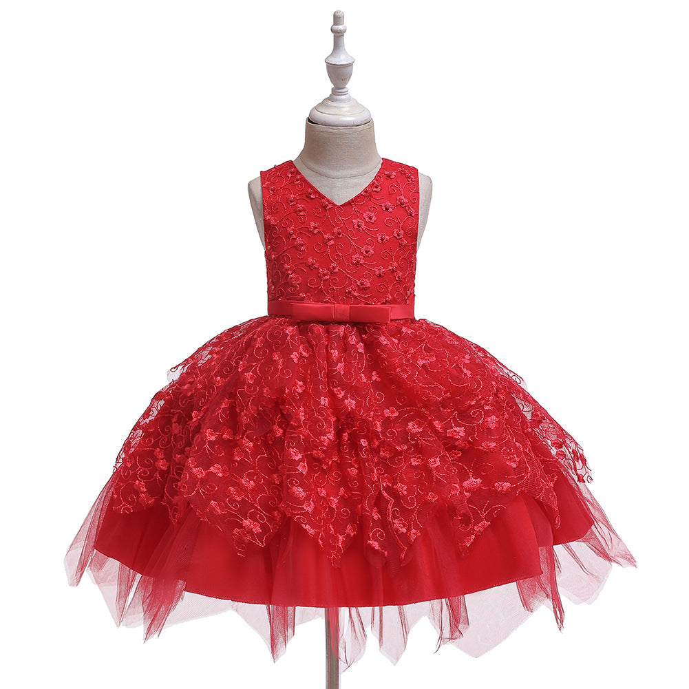 Clothing Baby Girls Middle And Small Children Kindergarten Dresses - Enfance-Heureuse