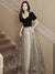 Women's French Light Luxury And Luxurious Black Evening Dress - Enfance-Heureuse